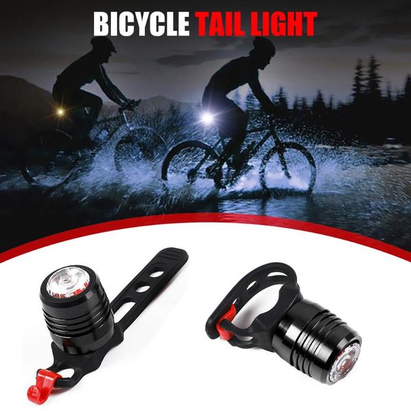 

10lm 220mah led mtb mountain road bike taillight usb аккумуляторная 3 режимы велосипедов сзади предупреждение лампа езда велоспорт оборудова