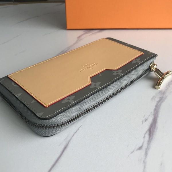 

classic designer mens zipper wallet purses handbag money coin pocket long wallets card holder new arrival men purse with origin box sale