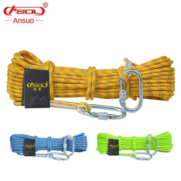 

ansuo climbing high altitude escape safety safety life-saving rope climbing rope outdoor survival equipment