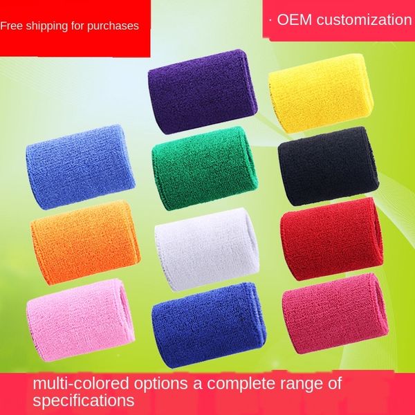 

fn5kj sports bicycle wrist strap basketball fitness cycling knitted cotton sports badminton bicycle wrist strap basketball badminton fitness, Black;red