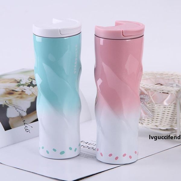 

16oz spiral tumbler cups double wall stainless steel 500ml tumbler vacuum insulated straight cugs flask beer coffee mugs with lid