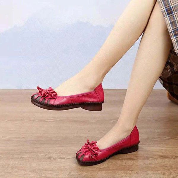 

anti-slip middle-aged and old women's shoes lighter flat single shoes five fingers as grandma leisure by hand, Black