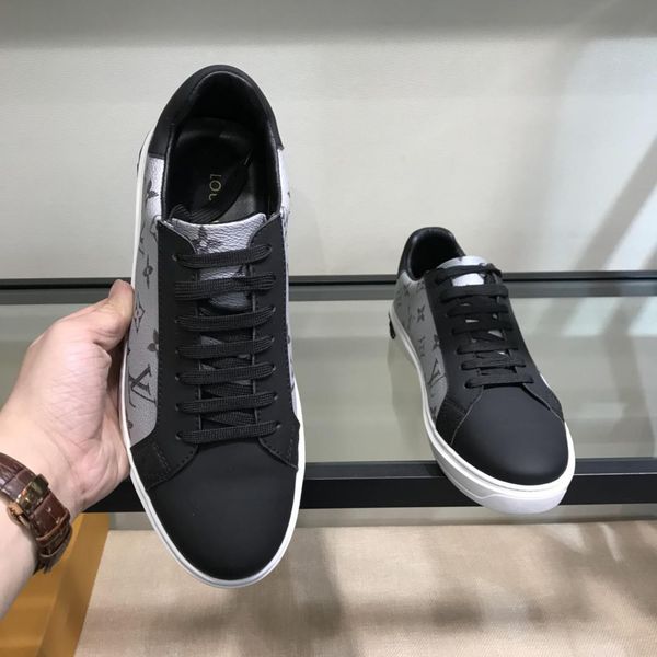 

2019u limited edition trend casual shoes, comfortable and breathable white shoes, color matching running shoes, original box packaging 38-44, Black