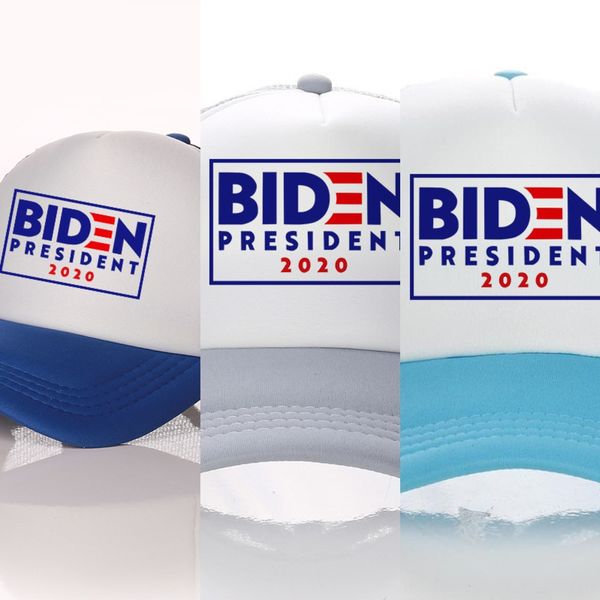 

8ri9w new joe biden baseball hats american election adjustable net baseball hats outdoor hat printed president 2020 party letter, Blue;gray