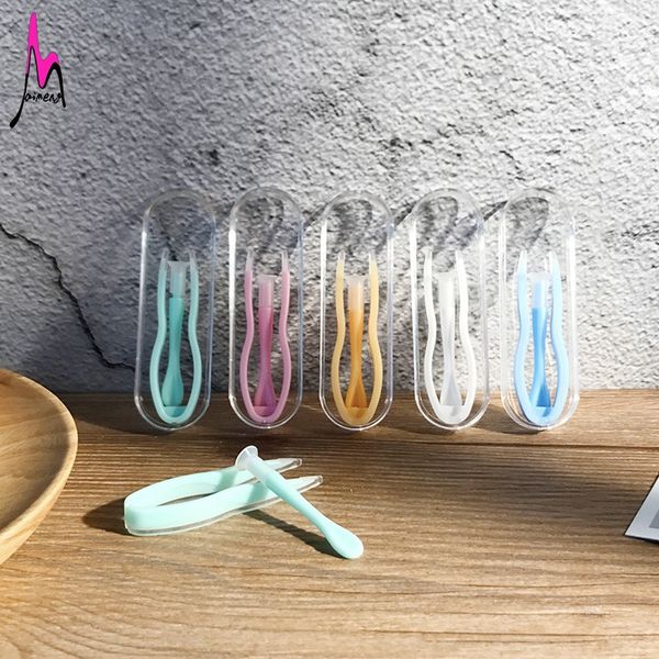 

qse6t новая красота ученик носить и погрузки и разгрузки красоты стаканы инструменты инструменты всасывающие рукояти пинцеты контактные линз, Blue