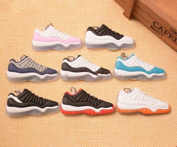 

go wholesale running mini shoe keychain 3d sneaker soft rubber multi styles available 3d sneaker keychains keychain lanyard, Silver