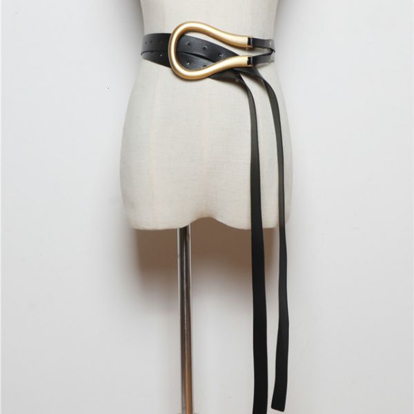 

мода кожа pu женщина ремни пряжки металла double wide leg пояса 2020 новая осень зима базовый матч accessary, Black;brown