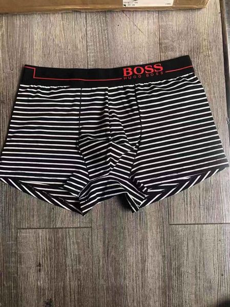 

cotton mens boxers underwear man shorts underpants men's cool underwear casual man breathable male gay underwear shorts, Black;white