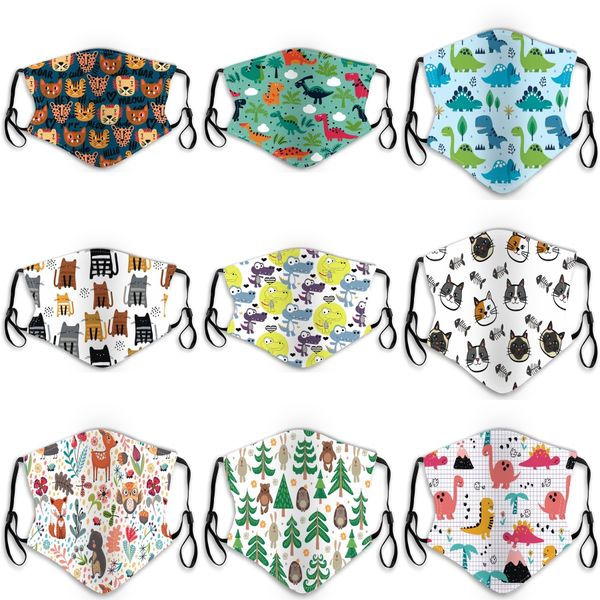 

sequin face masks reusable mouth muffle anti-spitting protective mask with elastic ear loop dustproof rainbow mouth masks cca12303#690