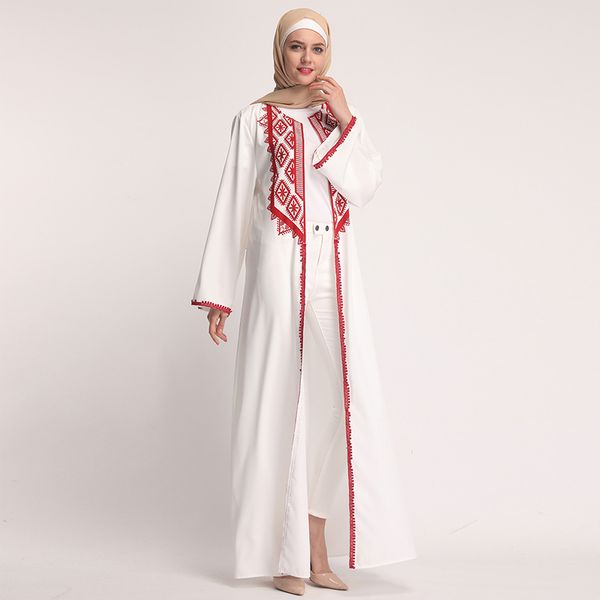 

chiffon white abaya muslim dress dubai turkey hijab kaftan abayas for women jilbab ramadan robe caftan turkish islamic clothing