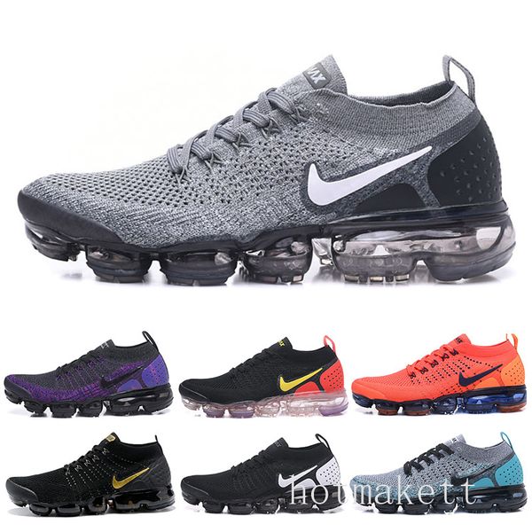 

2019 classic fly 1.0 2.0 3.0 knit flagship shoes men&women triple white black grey knitting trainers fashion designers sneakers g55-e