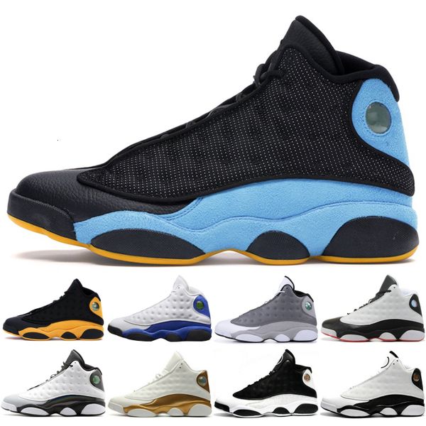 

2020 13s grey toe carmelo anthony class 2 basketball shoes olive chris paul away cap and gown sneakers 40-47, Black