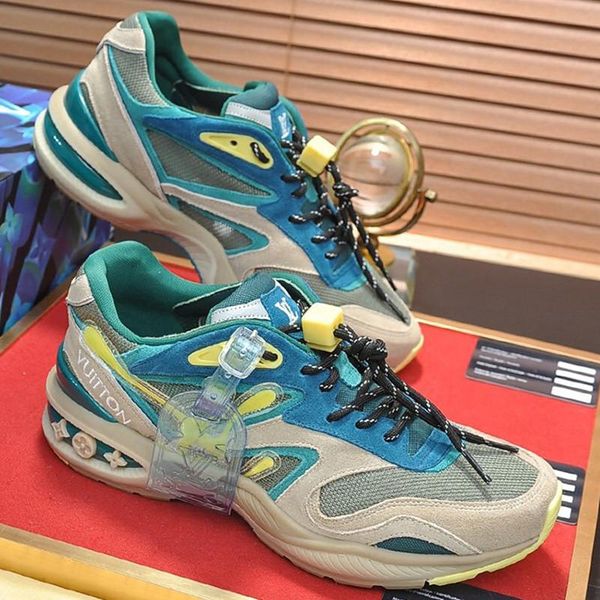 

91 men's designer casual sports shoes, fashionable outdoor travel casual shoes, sports shoes. fast delivery in original box packaging, Black