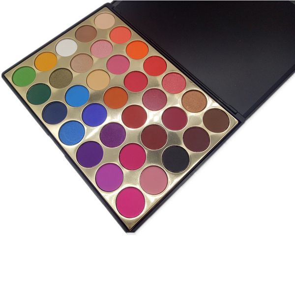 

35 color eye shadow professional eye shadow multi colored pearlescent make-up combination eyeshadow palette beauty wholesale