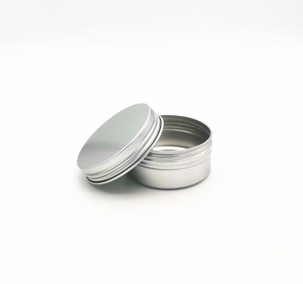 15g 25g 50g de alumínio Lip Gloss Container 15ml batom Metal Box Jar Lip balm Cosmetic Packaging # 36708