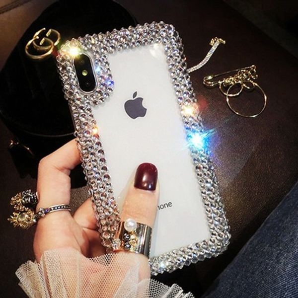 

suitable for iphone 11pro max dazzling color diamond crystal phone case