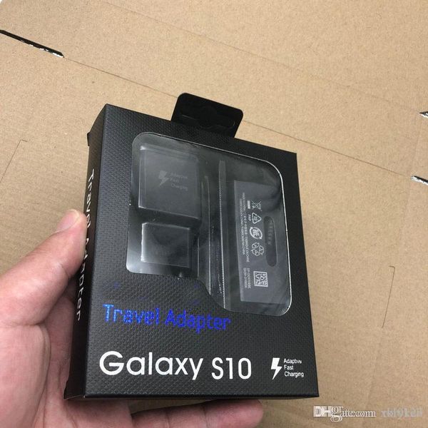 

5v 2a us/eu plug fast charging travel adapter wall fast charger + original s10 1m type c usb data cable with retail package zltrimmer rtlkzs