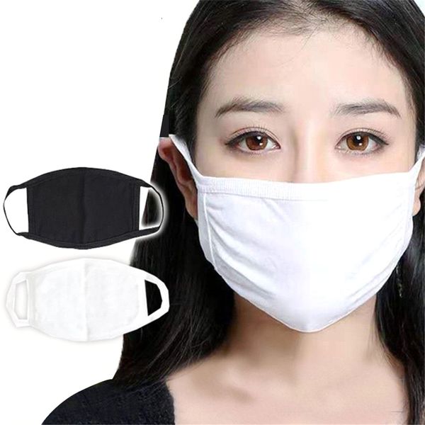 

designer anti-dust cotton mouth face mask black protective masks facemask man woman wearing black fashion reusable comfortable