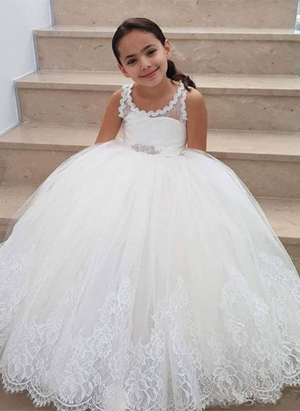 

kids formal wear baby children party dress girls pageant birthday christmas o-neck lace applique custom flower girls dresses, Red;yellow