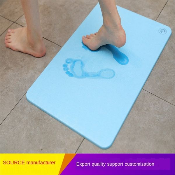

mtdyw absorbent moisture-absorbing anti-skid bathroom pattern absorbent moisture-absorbing anti-skid diatomite diatomite mat bathroom mat p