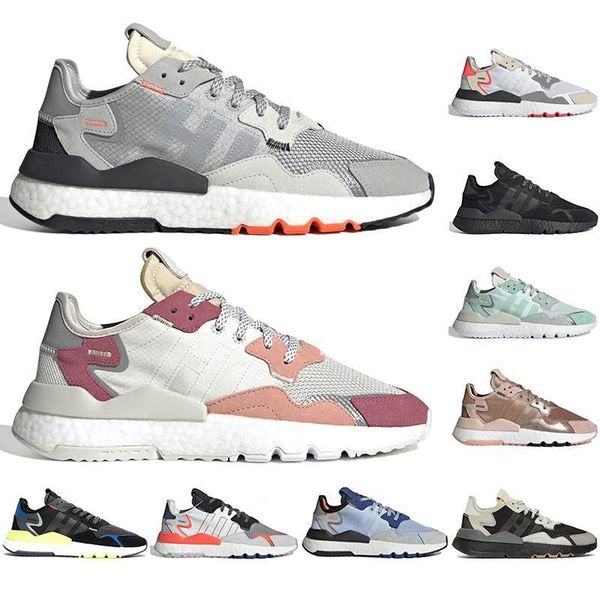 

nite jogger running shoes for men women black metallic cloud white collegiate green grey glow blue breathable trainers sports sneakers
