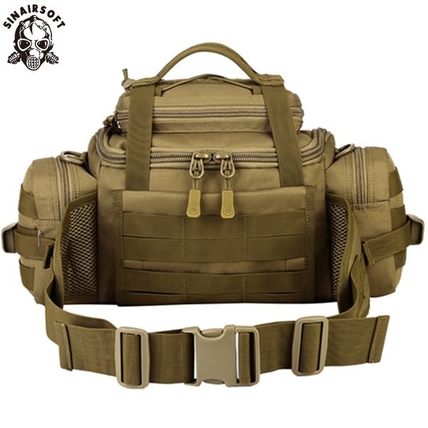 

sinairsoft molle waist bags waterproof slr cameras fanny pack belt tactical bag tactics large shouder messenger bags