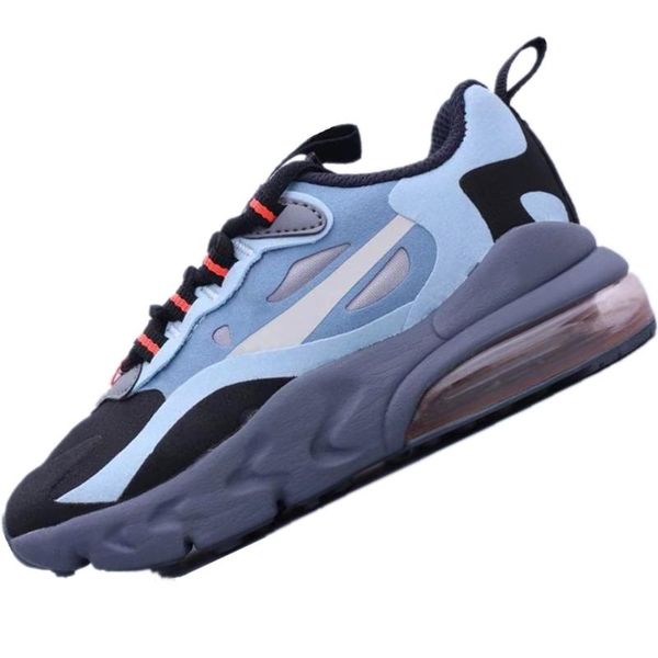 

2019 react27c kids gauze breathable running shoes original react27c zoom air and react kids cushioning jogger shoes, Black