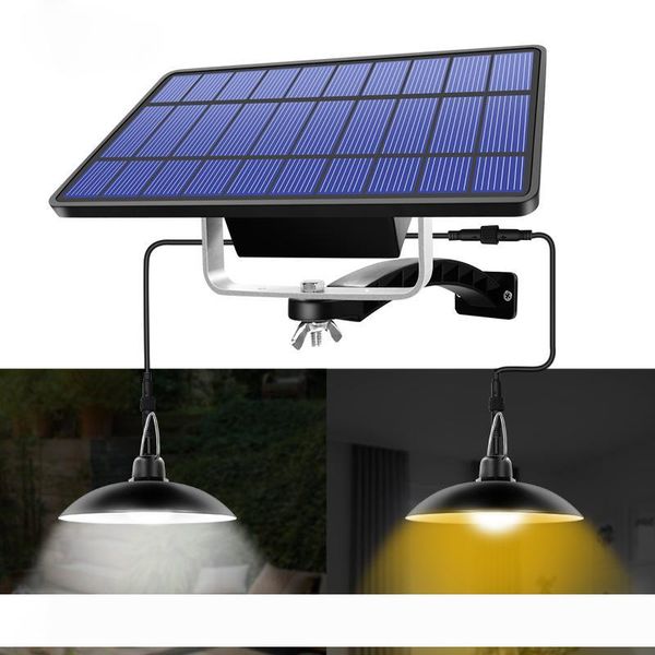 

solar pendant light outdoor indoor hanging solar powered shed lights waterproof decoration lamp for barn farm garden yard patio
