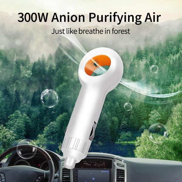 

car air freshener mini purifier portable fresh negative ionic oxygen bar ozone ionizer anion interior accessories