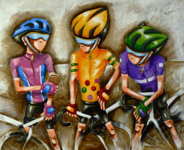 

велосипед задействуя искусства le tour home decor расписанную hd печать картина маслом на холсте wall art холст pictures 5137