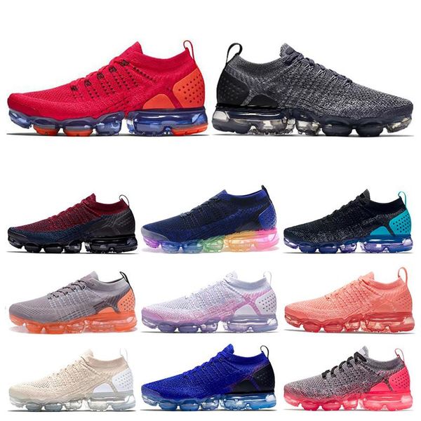 

дизайнер вязание 2,0 fly мужчины женщины кроссовки тройной черный белый be true багровый pulse red orbit мужские кроссовки кроссовки размер