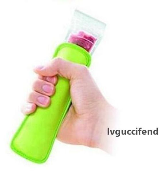 

popsicle holders pop ice sleeves er edge covering 18cmx6cm neoprene waterproof for kids summer kitchen tools