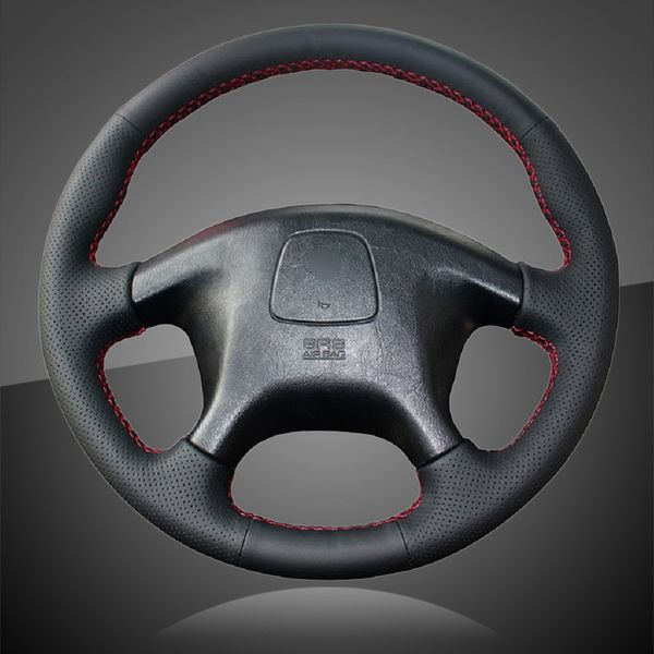 

car braid on the steering wheel cover for mitsubishi pajero old mitsubishi pajero sport hand stitched auto steering wheel cover