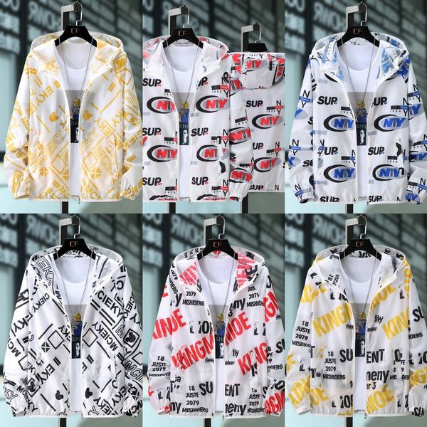 

coat for leather jacket men 2020 summer new ultra-thin breathable jacket for teenagers all-match sunscreen skin coat, Black;brown