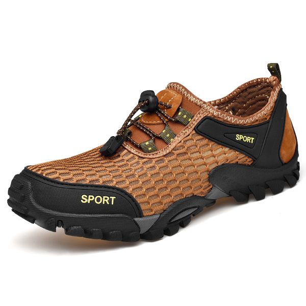 

2020 mens shoes men casual sneakers flying wave tide lace up fashion mesh lightweight walking sneakers size 40-44, Black