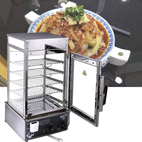 

commercial steamed bun machine desklarge capacity steaming cabinet glass electric steamer steamed bread bun heating cabinet