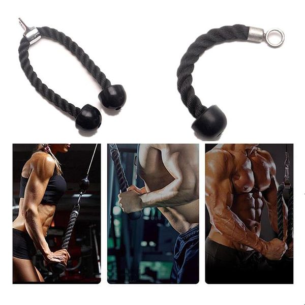 

accessories biceps rope pull-down training triceps tension big bird gym fitness equipment