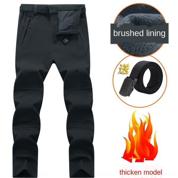 

ngmfo autumn and winter outdoor soft-shell warm jacket men's and women's jacket pants windproof waterproof warm breathable mountai, Gray;blue