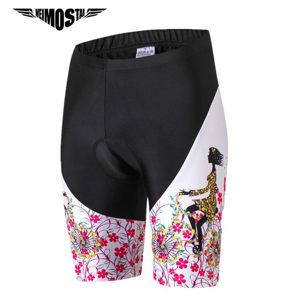 

weimostar women cycling shorts riding bike shorts coolmax 4d gel padded tight bicycle shockproof bermuda ciclismo