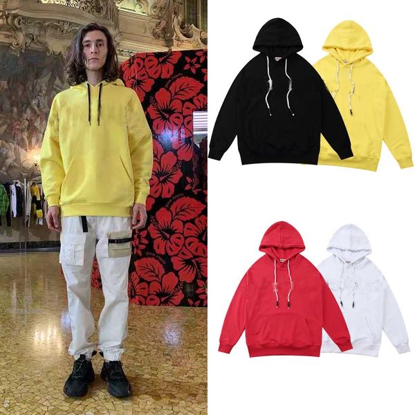 

mens clothing homme hooded sweatshirts mens women designer hoodies high street print hoodies pullover winter sweatshirts sweater 2020, Black