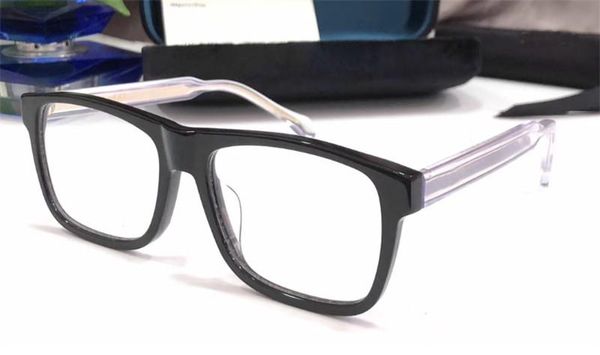 

New fashion women designer optical glasses 0558 square simple frame with clear lens top quality popular style transparent eyewear