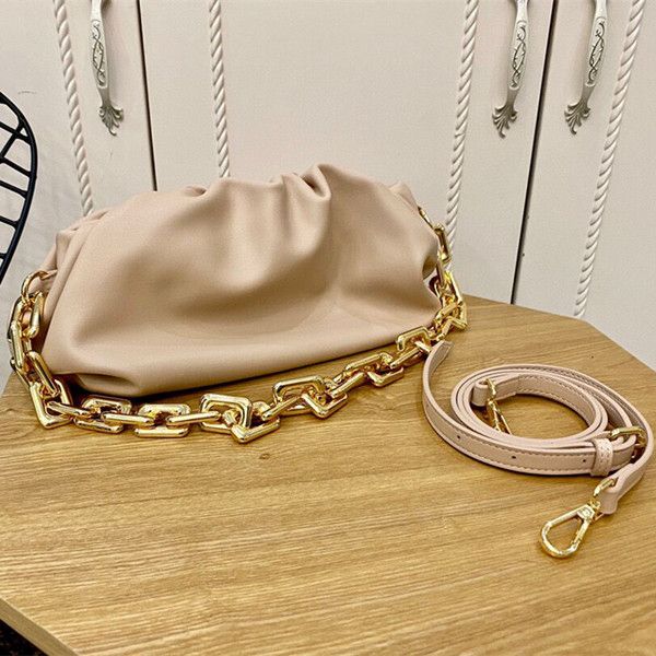 

2020 armpit bag thick chain quality pack high cloud red fashion shoulder fashion same one women's net smmhd, Red;black