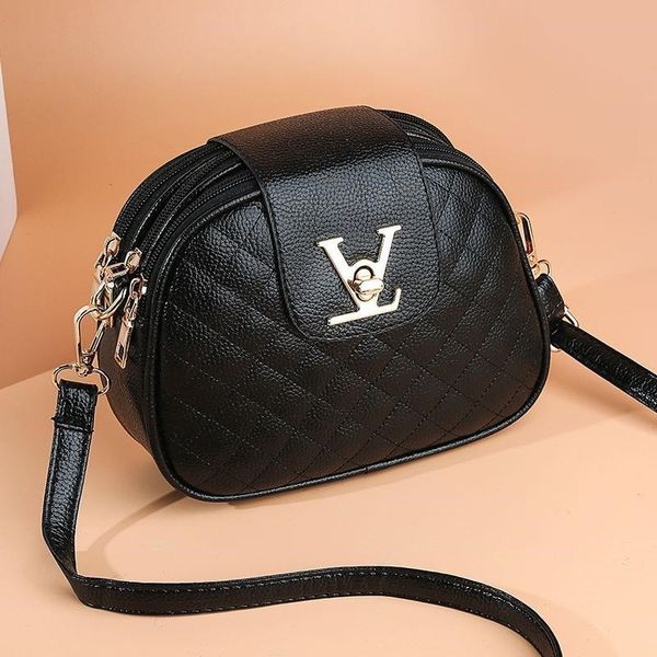 

Summer Small Shoulder Girl Messenger Bag Female Three Layers Circle Luxury Handbags Crossbody Bags For Women Designer Luios