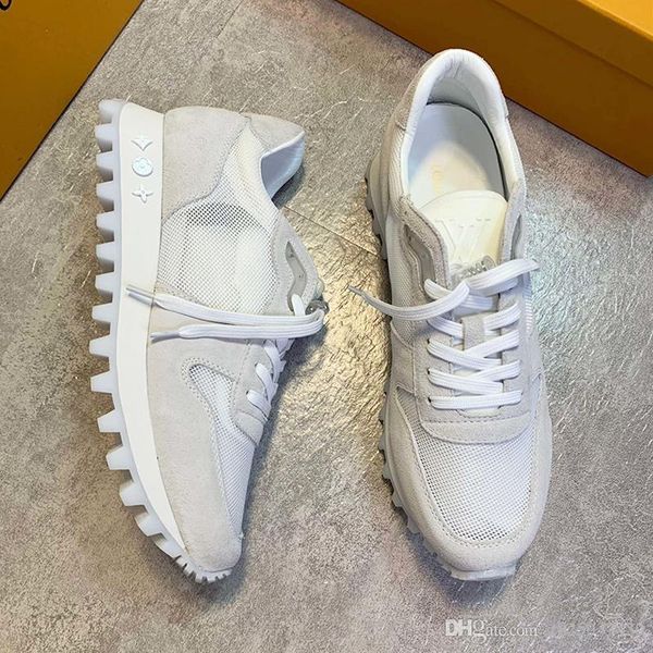 

fashion mens shoes luxury runner sneaker breathable chaussures pour hommes with box lace -up men shoes casual luxury zapatos de hombre 2020