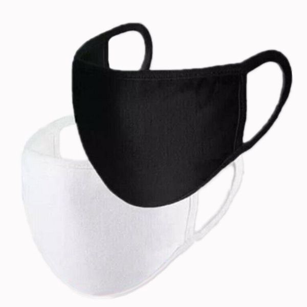 

designer face mask anti-dust cotton mouth face mask man woman cycling wearing black designer fashion mask, Black;white
