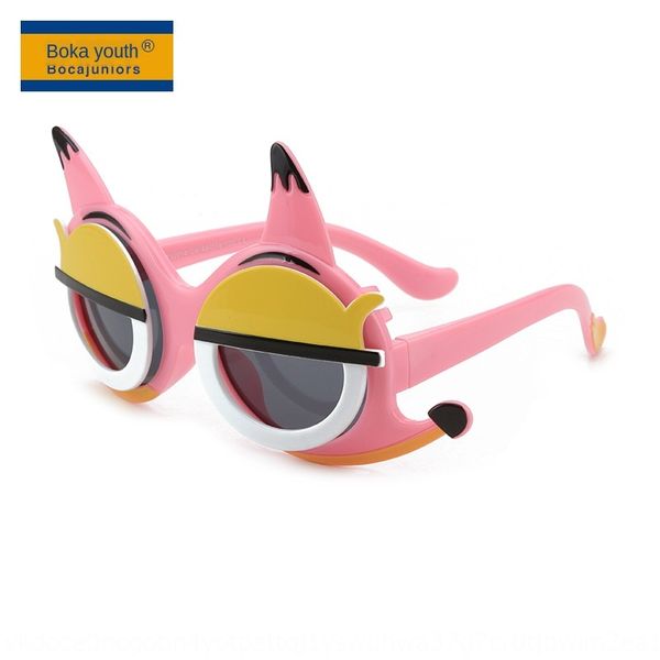 

мода детские мультфильм поляризованные вс вс fox-образные очки мальчиков и девочек на открытом воздухе зонт очки ok32014, Blue