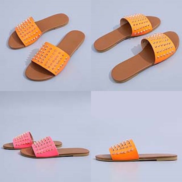 

summer 2020 dener women pvc clear low eels flats slippers gold snake print flat slippers flip flops plus size soes 09c#847#630, Black