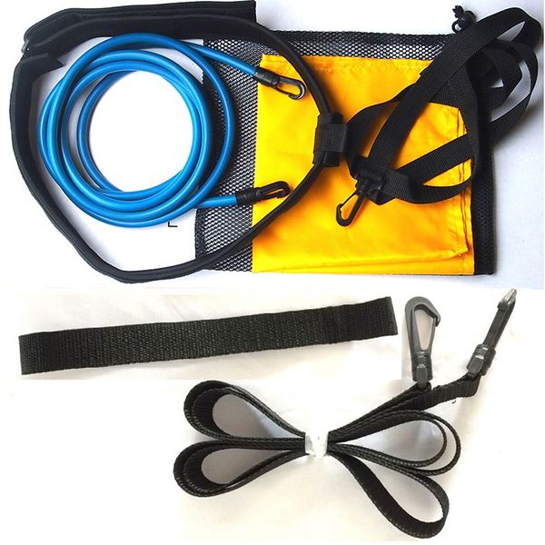 

swim training belts swim bungee cords resistance bands tether stationary pull rope outdoor sports fitness resistance band