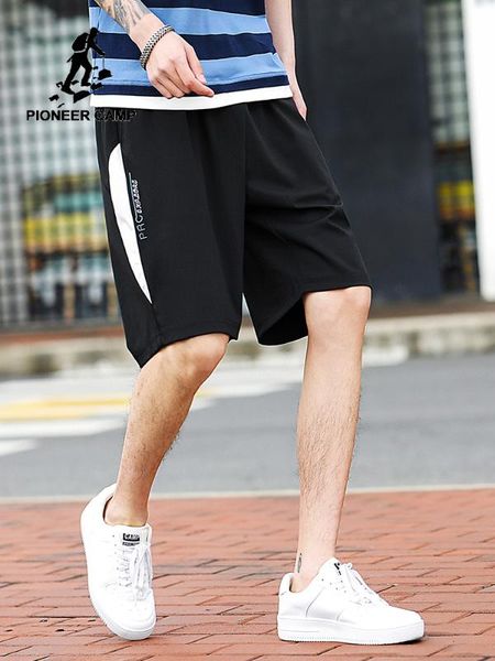 

пионерский лагерь summer причинная шорты мужчины streetwear hip hop мода black мужские sweatpants 2020 adk0208010, White;black