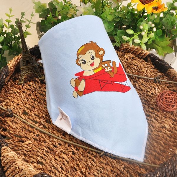 

pure cotton triangle scarf bib baby hidden buckle baby cotton maternal and infant triangle saliva towel saliva towel products